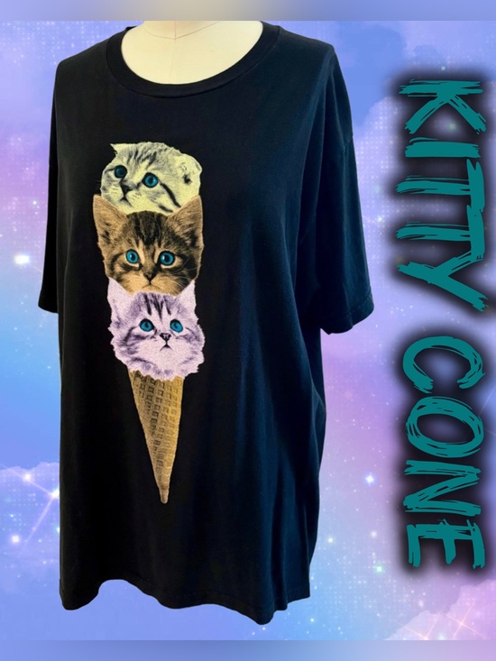 Black Matter Other - Black Matter Kitty Cone Tee Shirt XL